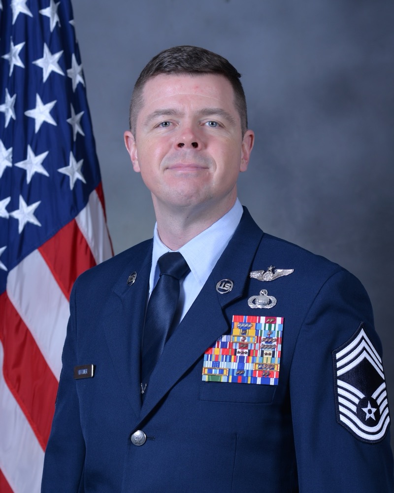 CMSgt Vertner official portrait