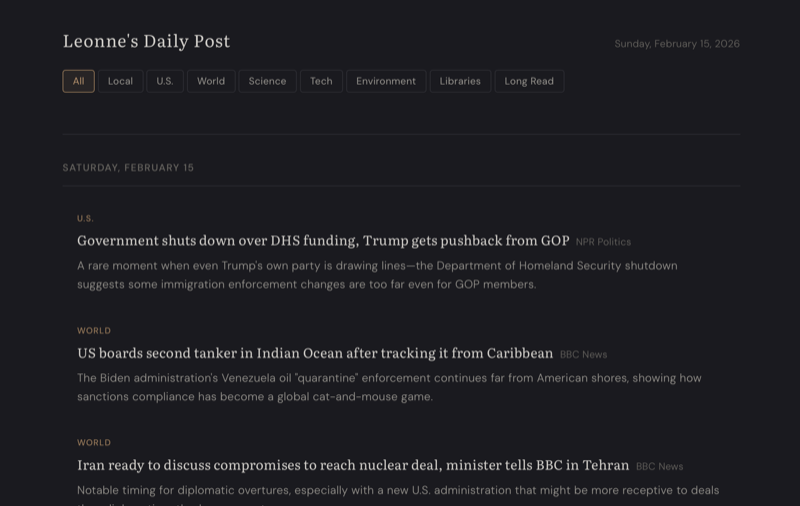 Building a Custom News Feed with AI